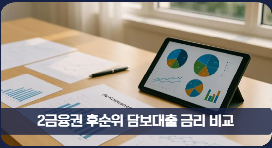 2금융권 후순위_담보대출_금리