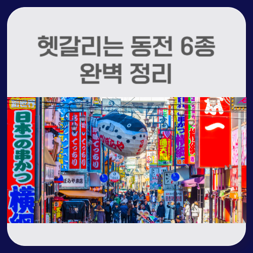 헷갈리는 동전 6종 완벽 정리
